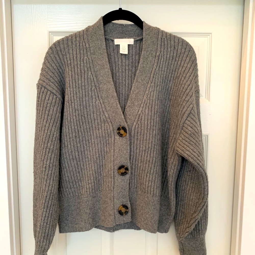 H&M Button Down Cardigan